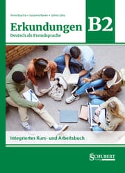 Cover von Erkundungen Deutsch als Fremdsprache B2: Integriertes Kurs- und Arbeitsbuch
