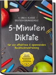 Cover von 5-Minuten Diktate für ein effektives & spannendes Rechtschreibtraining