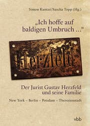 Cover von Ich hoffe auf baldigen Umbruch Der Jurist Gustav Herzfeld und seine Familie