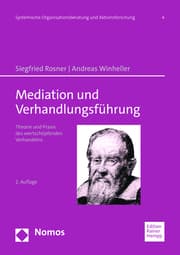 Cover von Mediation und Verhandlungsführung