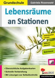 Cover von Lebensräume an Stationen, Grundschule