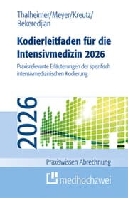 Cover von Kodierleitfaden für die Intensivmedizin 2026