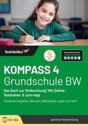 Cover von KOMPASS 4 Grundschule BW: Das Buch zur Vorbereitung!