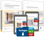 Cover von Schadenfreies Bauen sowie Ermittlung und Beseitigung von Bauschäden