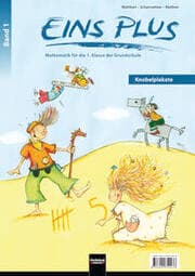 Cover von EINS PLUS 1. Ausgabe Deutschland. Knobelplakate