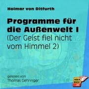 Cover von Programme für die Außenwelt I
