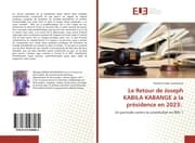 Cover von Le Retour de Joseph KABILA KABANGE à la présidence en 2023: