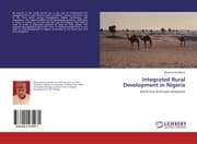 Cover von Integrated Rural Development in Nigeria