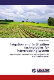 Cover von Irrigation and fertilization technologies for intercropping system