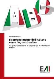 Cover von L'apprendimento dell'italiano come lingua straniera