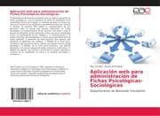 Cover von Aplicación web para administración de Fichas Psicológicas-Sociológicas