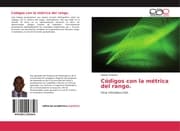 Cover von Códigos con la métrica del rango.