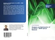 Cover von Analysis and Optimization of an EDFA - WDM Optical Network