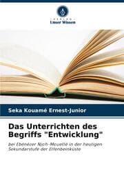 Cover von Das Unterrichten des Begriffs 'Entwicklung'