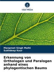 Cover von Erkennung von Orthologen und Paralogen anhand eines phylogentischen Baums
