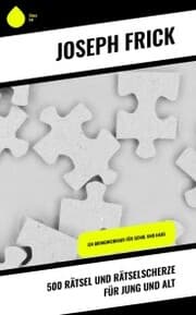 Cover von 500 Rätsel und Rätselscherze für jung und alt