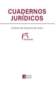 Cover von Cuadernos jurídicos del Instituto de Derecho de Autor