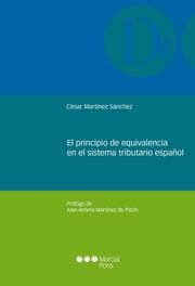 Cover von Principio de equivalencia en el sistema tributario español
