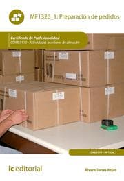 Cover von Preparación de pedidos. COML0110