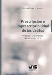 Cover von Prescripción e imprescriptibilidad de los delitos