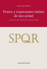 Cover von Frases y expresiones latinas de uso actual
