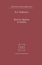 Cover von Boolean Algebras in Analysis