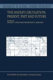 Cover von The Hadley Circulation: Present, Past and Future