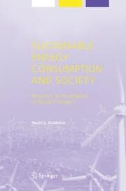 Cover von Sustainable Energy Consumption and Society
