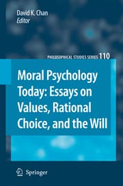 Cover von Moral Psychology Today