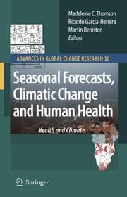 Cover von Seasonal Forecasts, Climatic Change and Human Health