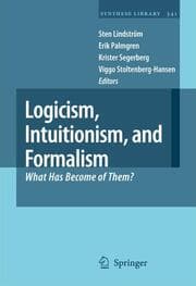 Cover von Logicism, Intuitionism, and Formalism