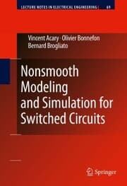 Cover von Nonsmooth Modeling and Simulation for Switched Circuits