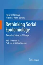 Cover von Rethinking Social Epidemiology