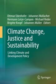 Cover von Climate Change, Justice and Sustainability