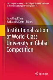 Cover von Institutionalization of World-Class University in Global Competition