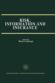 Cover von Risk, Information and Insurance