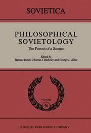 Cover von Philosophical Sovietology