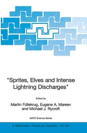 Cover von 'Sprites, Elves and Intense Lightning Discharges'