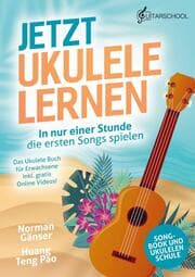 Cover von Jetzt Ukulele lernen - In nur einer Stunde die ersten Songs spielen