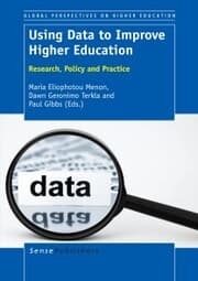 Cover von Using Data to Improve Higher Education