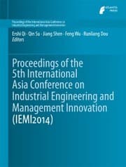 Cover von Proceedings of the 5th International Asia Conference on Industrial Engineering and Management Innovation (IEMI2014)