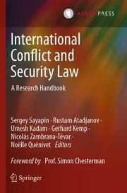 Cover von International Conflict and Security Law