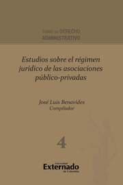 Cover von Estudios sobre el régimen jurídico de las asociaciones público-privadas