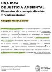 Cover von Una idea de justicia ambiental