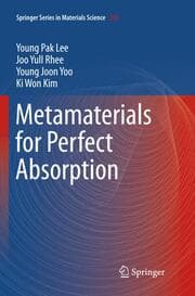 Cover von Metamaterials for Perfect Absorption