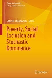 Cover von Poverty, Social Exclusion and Stochastic Dominance