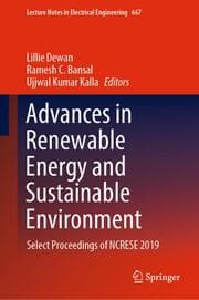 Cover von Advances in Renewable Energy and Sustainable Environment
