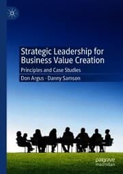 Cover von Strategic Leadership for Business Value Creation