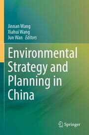 Cover von Environmental Strategy and Planning in China