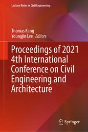 Cover von Proceedings of 2021 4th International Conference on Civil Engineering and Architecture